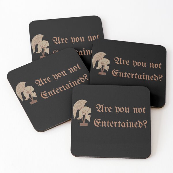 Item preview, Gladiator - Are you not Entertained? quote designed and sold by Simi2020.