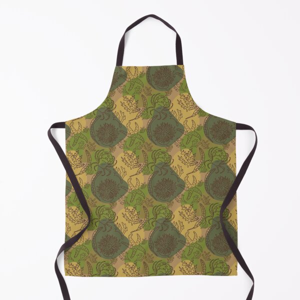 Item preview, Intertidal Pattern Brown and Green Background designed and sold by Squiddllr.