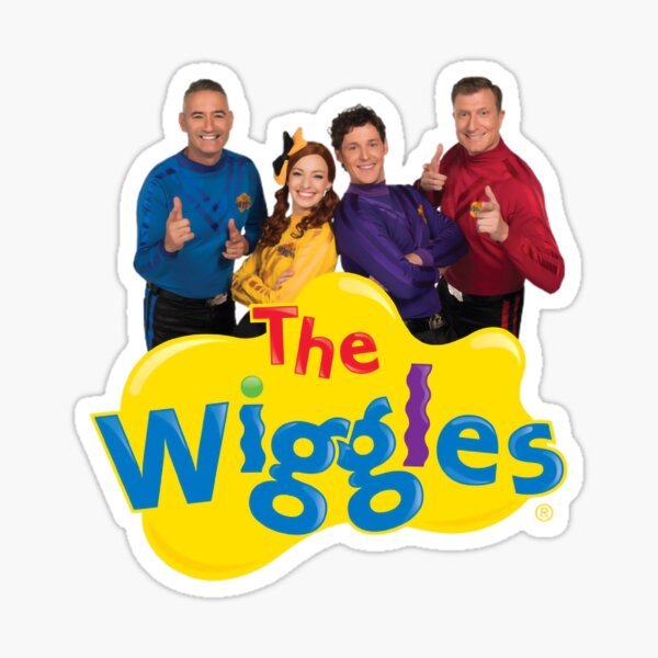 Waterproof Sticker Big The Wiggles Logo Car Decal / Water Bottles Waterproof Sticker Big The Wiggles Logo Car Decal / Water Bottles