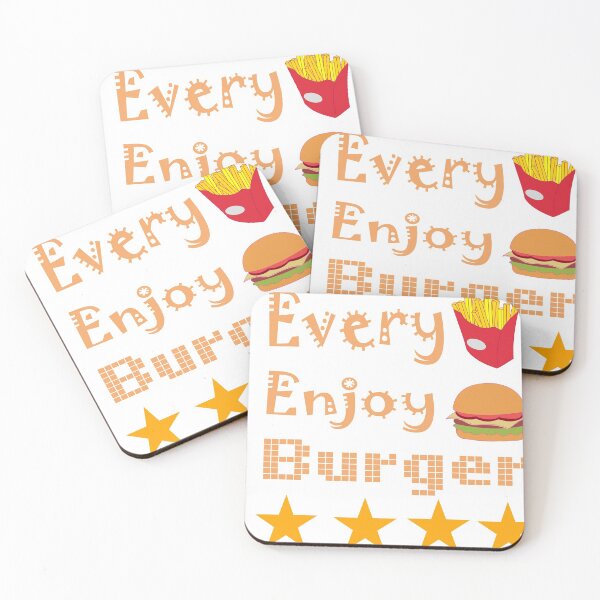 Item preview, Enjoy Every Burger  designed and sold by jaml-12.