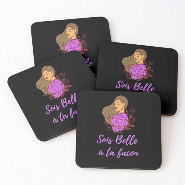 Item preview, Be beautiful in your own way - popular french quotes theme gifts  designed and sold by RebelliousRosee.