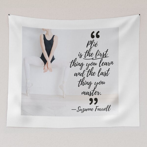 Item preview, Suzanne Farrel Dance Quote designed and sold by Dollfacedesign.