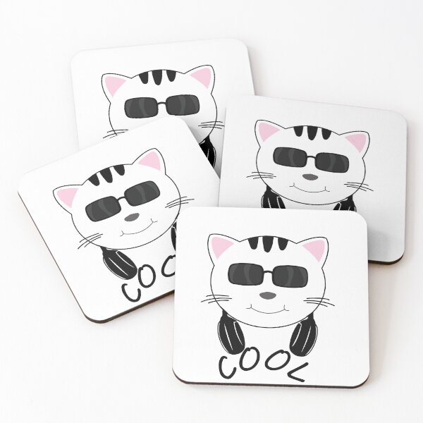 Item preview, cool cat phone case designed and sold by Artezia.