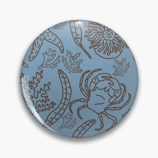 Item preview, Intertidal Pattern Blue designed and sold by Squiddllr.
