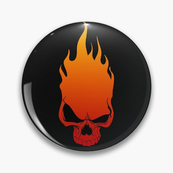 Item preview, Flaming Skull designed and sold by Yeaha.