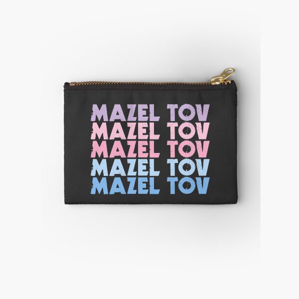 Item preview, Mazel Tov Repetition - Pink and Blue designed and sold by Chubuter.