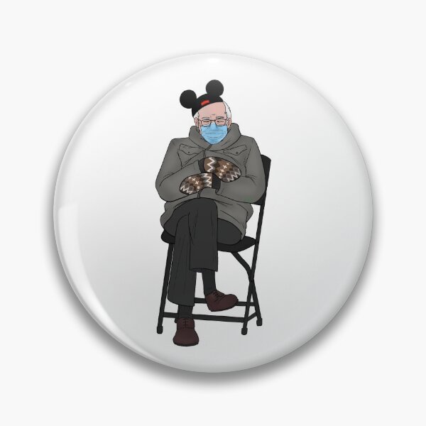 Item preview, Bernie in a chair with mickey ears designed and sold by SassyDragonArt.