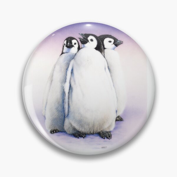 Item preview, Antarctic emperor penguin chicks at Amanda Bay designed and sold by Trish Hart.