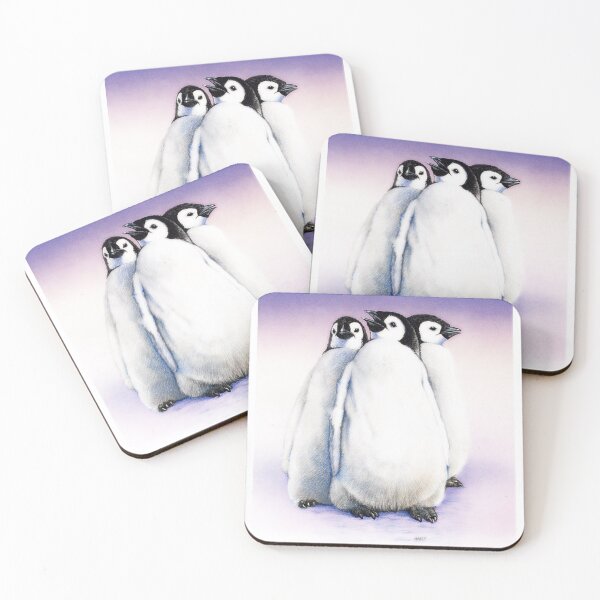 Item preview, Antarctic emperor penguin chicks at Amanda Bay designed and sold by Trish Hart.