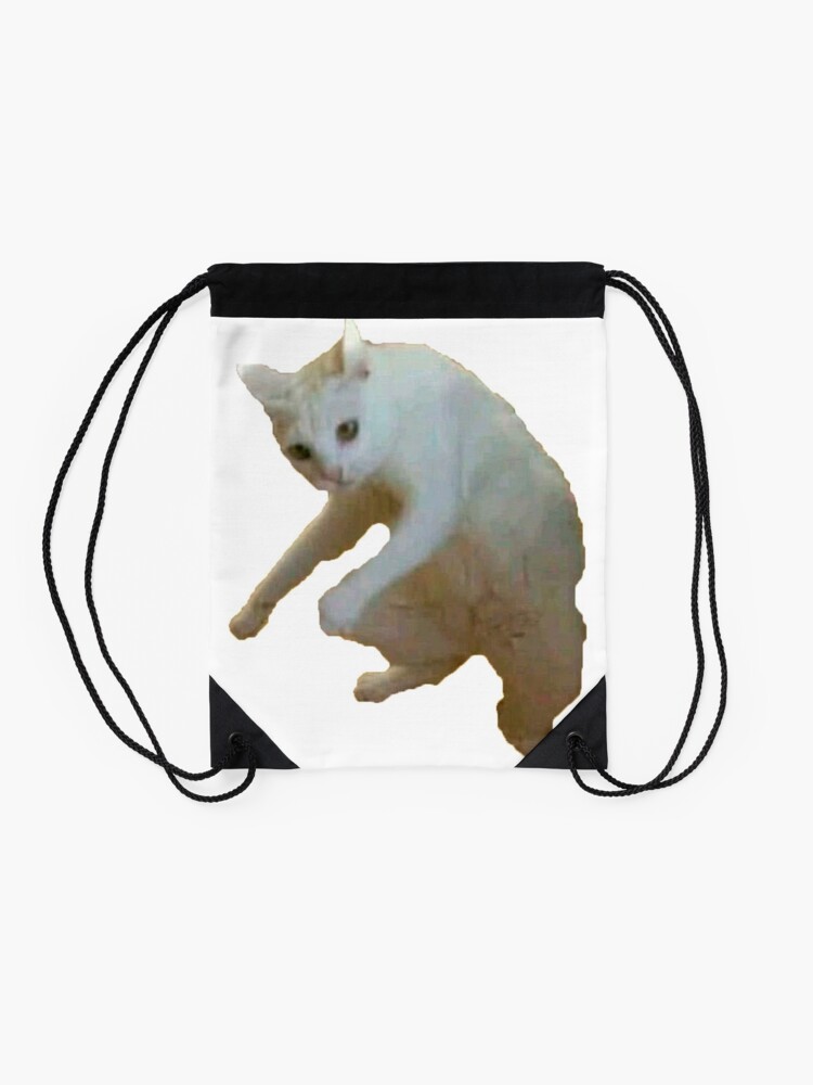 Cat loading icon meme | Drawstring Bag