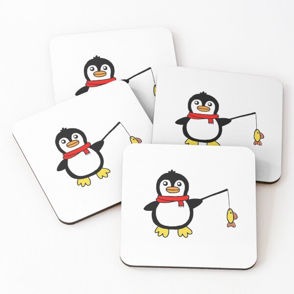 Cozy Penguin Coasters (Set of 4)