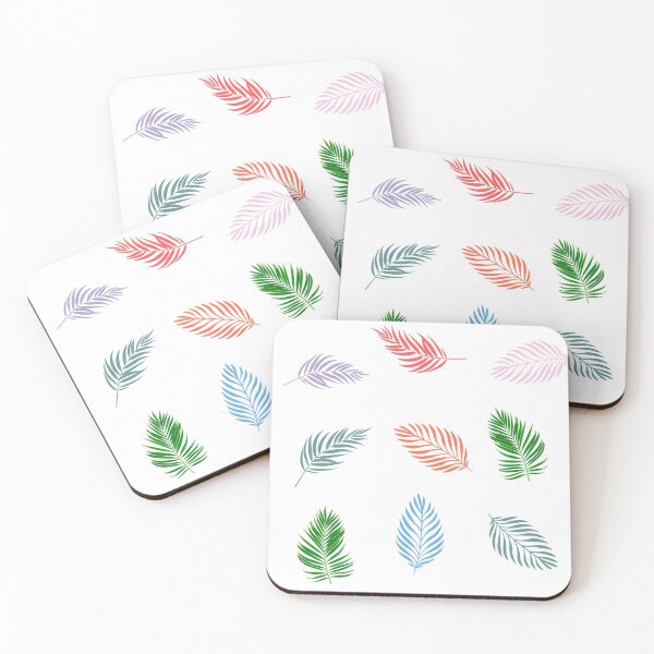 Item preview, Scattered palm leaves designed and sold by NunjDesign.