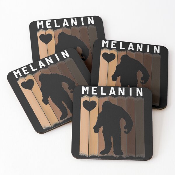 Item preview, Melanin Shades Black Pride Men Women Bigfoot Sasquatch Yeti designed and sold by SeanRichar.