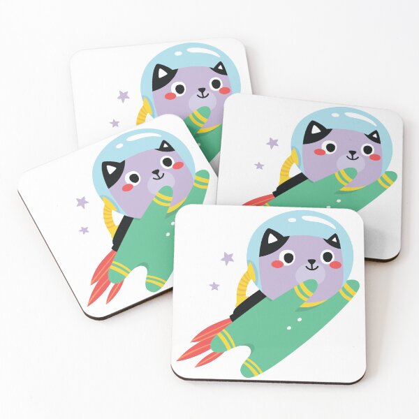 Item preview, Space Cat  designed and sold by scaredy-kat.