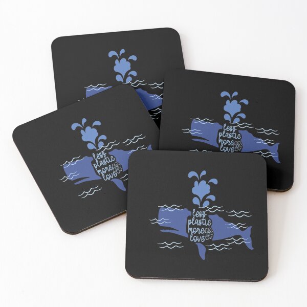 Item preview, Less Plastic More Love-save the whales' design gift idea for men women or kids designed and sold by BRtisticDesigns.