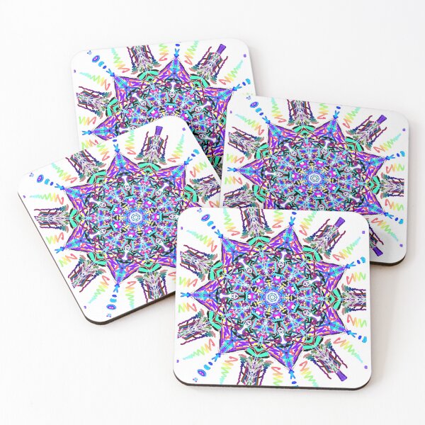 Item preview, Rainbow Light Language Mandala designed and sold by Earthchild8888.