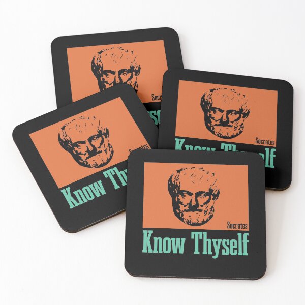 Item preview, Know Thyself (Socrates) designed and sold by 4stoics.