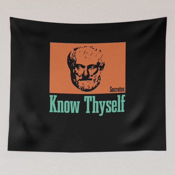 Item preview, Know Thyself (Socrates) designed and sold by 4stoics.