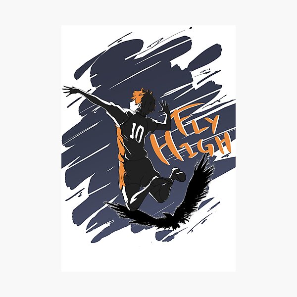 Haikyuu!! Fly High Tee Photographic Print