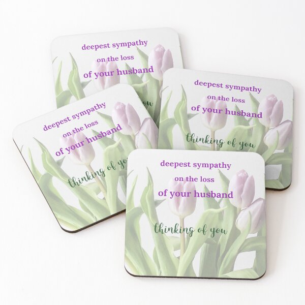 Item preview, Condolence card, Bereavement card, sympathy card, for loss of husband card designed and sold by helkav.