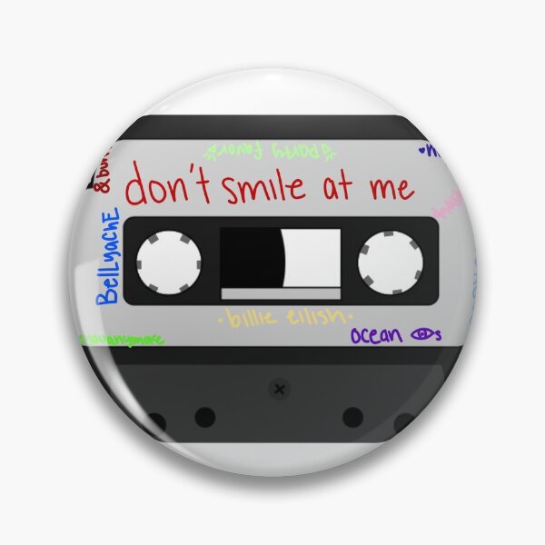Item preview, don’t smile at me cassette designed and sold by Rachel Cortez.