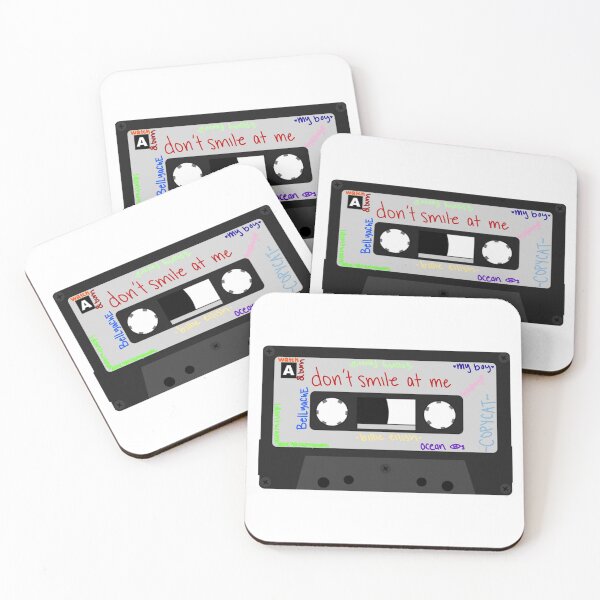 Item preview, don’t smile at me cassette designed and sold by Rachel Cortez.
