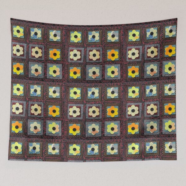 Item preview, Flores Quilty 2 designed and sold by prunellaparsnip.