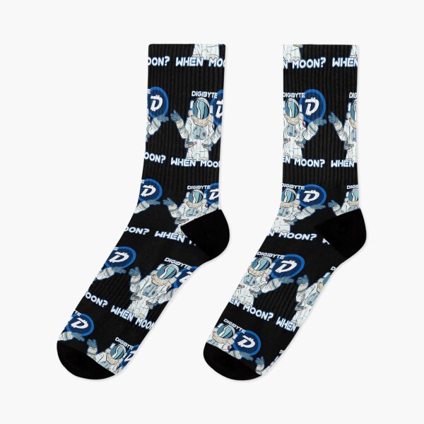 Item preview, Digibyte DGB  When Moon Space Man designed and sold by Bitcoin-Fashion.