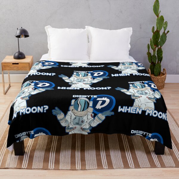 Item preview, Digibyte DGB  When Moon Space Man designed and sold by Bitcoin-Fashion.