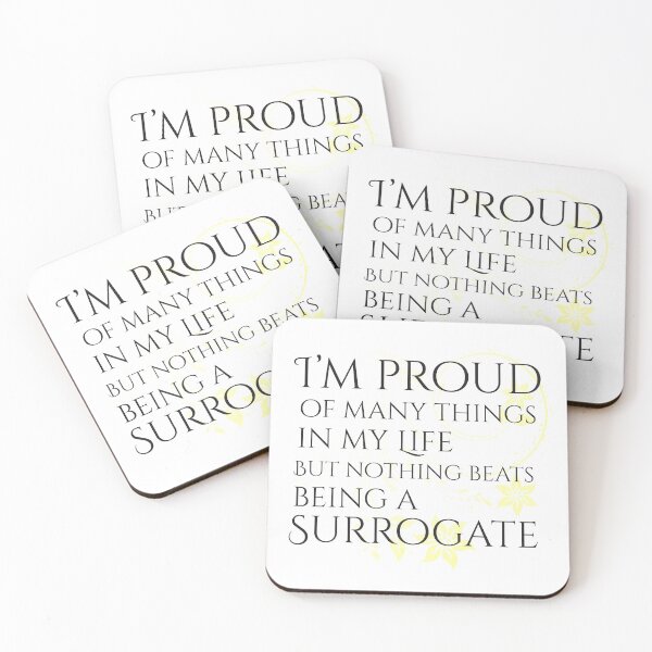 Item preview, I'm Proud Of Many Things In My Life But Nothing Beats Being A Surrogate designed and sold by 4AllTimes.