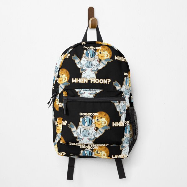 Item preview, Dogecoin DOGE When Moon Space Man designed and sold by Bitcoin-Fashion.