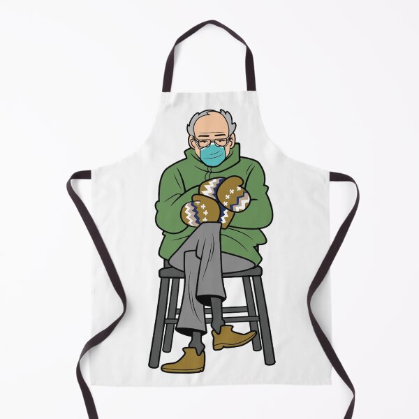 Item preview, Funny Bernie Sanders Sitting with Mittens in the Cold Meme Inauguration designed and sold by Ralphious.