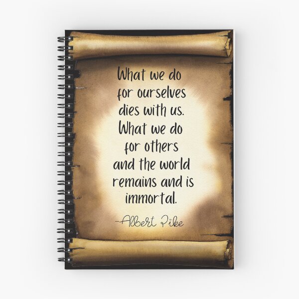 Item preview, What we do for ourselves dies with us.  what we do for others and the world remains and is immortal designed and sold by rodelyn.