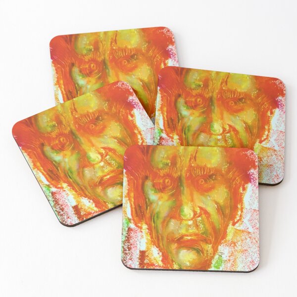Item preview, Drawing colorful Abstract Face, color painting  designed and sold by Macos09.
