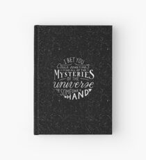 All of the Mysteries of the Universe Hardcover Journal