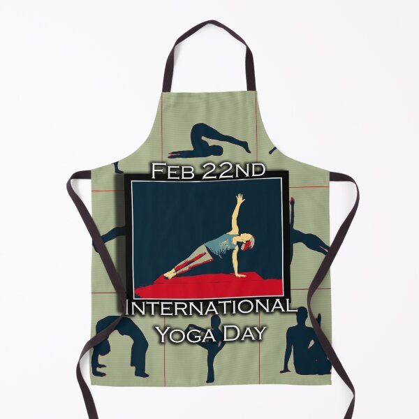 Item preview, I LOVE INTERNATIONAL YOGA DAY designed and sold by REALDesign-Shop.