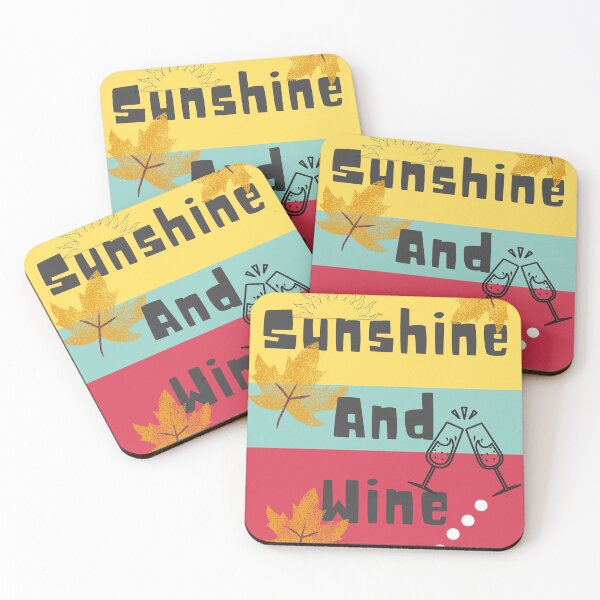 Item preview, Sunshine And Wine Funny designed and sold by dalypdesign.