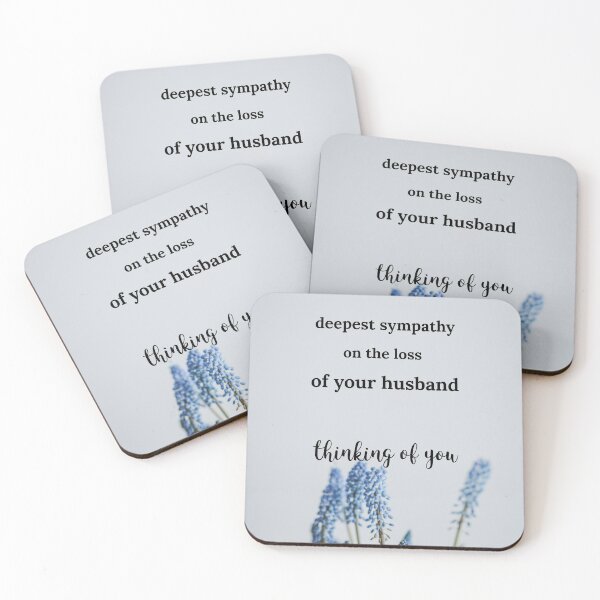 Item preview, Condolence card, Bereavement card, sympathy card, for loss of husband card designed and sold by helkav.
