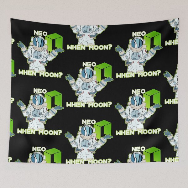 Item preview, Neo When Moon Space Man designed and sold by Bitcoin-Fashion.