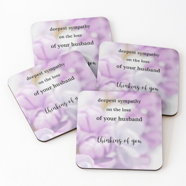Item preview, Condolence card, Bereavement card, sympathy card, for loss of husband card designed and sold by helkav.