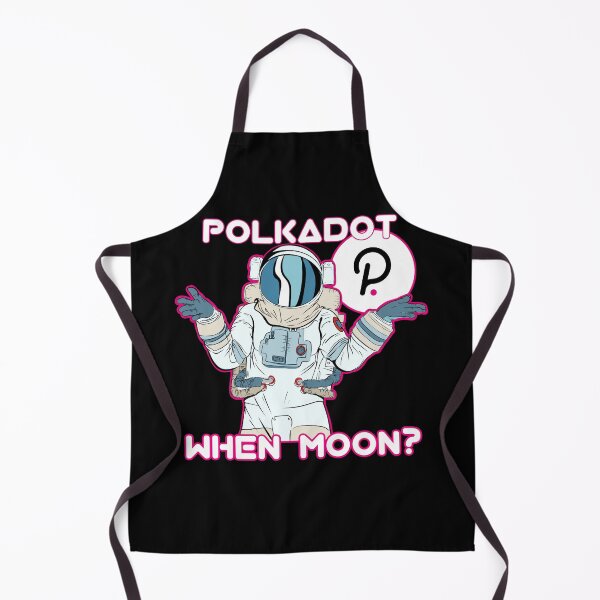 Artikelvorschau, Polkadot DOT Wenn Moon Space Man entworfen und verkauft von Bitcoin-Fashion.