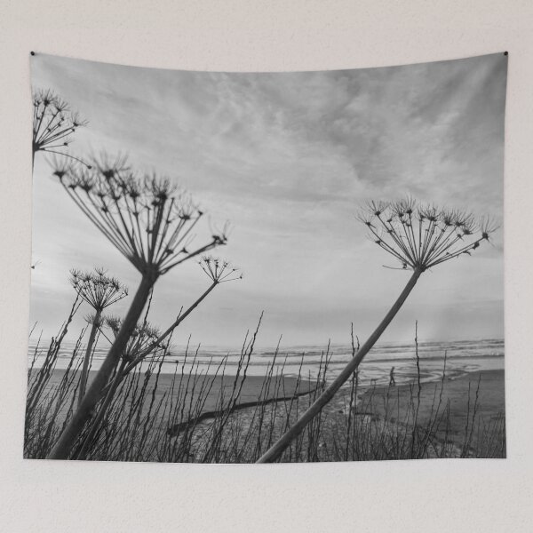 Item preview, Beach Flowers (black and white edit) designed and sold by Grace Feucht.