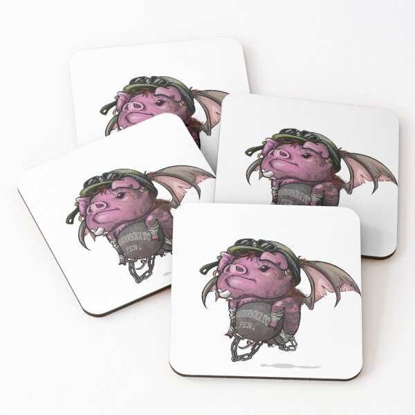 Item preview, Pig with wings  designed and sold by Popkill.
