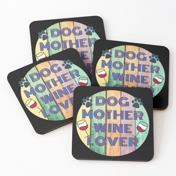 Item preview, Dog Mother Wine Lover designed and sold by dalypdesign.
