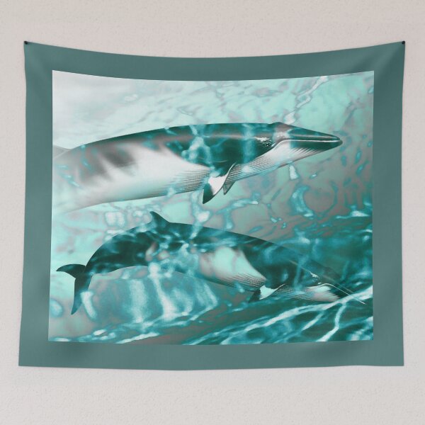 Item preview, Minke whales in the Antarctic designed and sold by Trish Hart.
