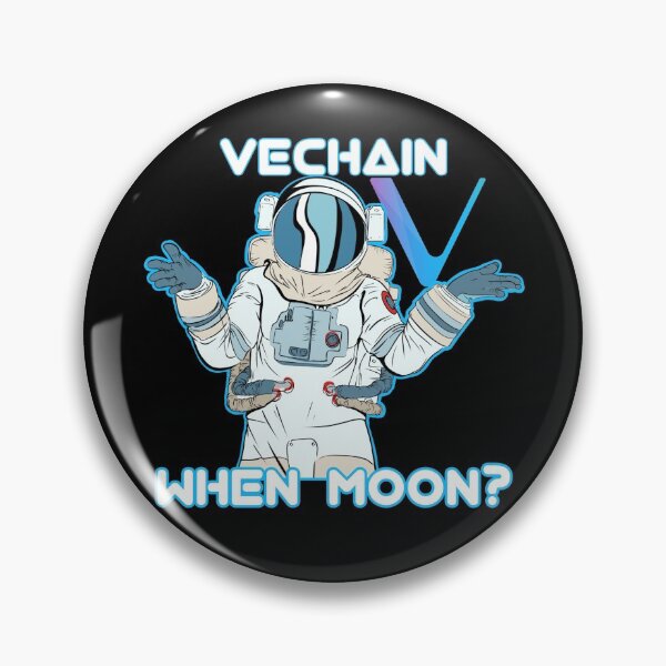Item preview, VeChain VET When Moon Space Man designed and sold by Bitcoin-Fashion.