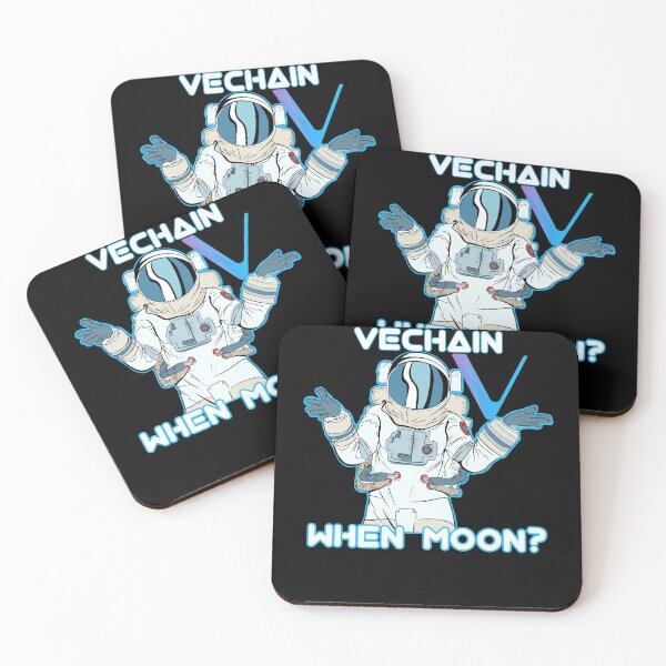 Item preview, VeChain VET When Moon Space Man designed and sold by Bitcoin-Fashion.