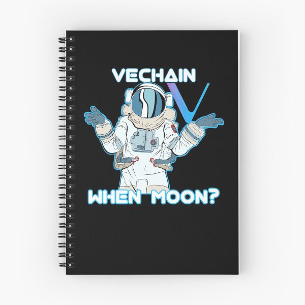 Item preview, VeChain VET When Moon Space Man designed and sold by Bitcoin-Fashion.
