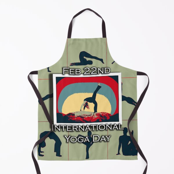 Item preview, I LOVE INTERNATIONAL YOGA DAY designed and sold by REALDesign-Shop.
