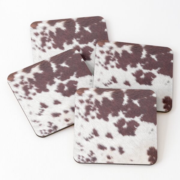 Item preview, Dark Cow Print, Brown Cow Design, Realistic designed and sold by AMS-ART.